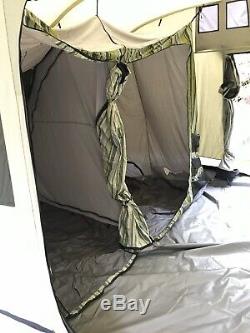 Outwell'Clear Lake' Poly Cotton 5 Birth Tent with Large Panoramic Conservatory