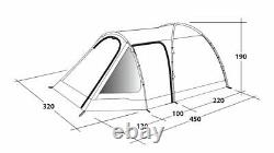 Outwell Cloud 5 Plus Camping Poled Tent With Large Bedroom 111259 (2022)