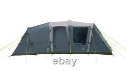Outwell Hartford 6 Person Family Inflatable Tent Blue/Grey