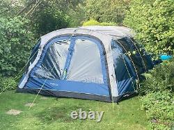 Outwell Harwood 6 Person Tunnel Tent Built-in Groundsheet Flexible Sleeping Area