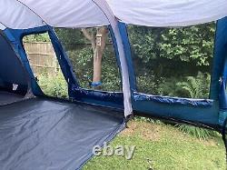 Outwell Harwood 6 Person Tunnel Tent Built-in Groundsheet Flexible Sleeping Area