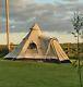 Outwell Indian Lake Large Polycotton Teepee Tent With Bedroom Inner
