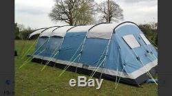 Outwell Indiana 8, 8 Person Large Family Steel Framed Tent