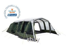 Outwell Jacksondale 7PA Air Tent, 7 Person Family Tent Green