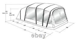 Outwell Jacksondale 7PA Air Tent, 7 Person Family Tent Green