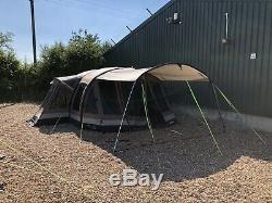 Outwell Montana 6 SATC Poly cotton Large Family Tent With Awning And Extras