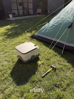 Outwell Montana 6 Tent 2x Flysheets (Spare) Carpet Steel Poles Toilet