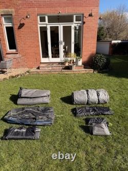 Outwell Montana 6 Tent 2x Flysheets (Spare) Carpet Steel Poles Toilet