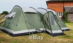 Outwell Montana 6p family tent with Footprint Groundsheet, excellent condition