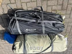 Outwell Montana Lake Polycotton 6 man Tent. Alloy poles