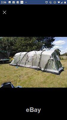 Outwell Nebraska XL 8 Man Family Tent Very Spacious Large Tent For Camping