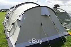 Outwell Norfolk Lake 6-8 Berth Large Family Polycotton Tent with Alloy Poles