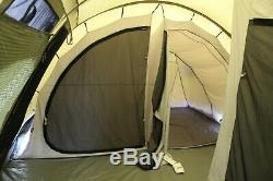 Outwell Norfolk Lake 6-8 Berth Large Family Polycotton Tent with Alloy Poles