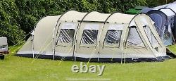 Outwell Norfolk Lake Family Tent, side-extension & Carpet. Excellent Condition