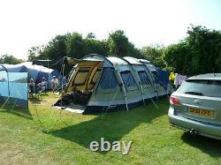 Outwell Norfolk Lake Family Tent, side-extension & Carpet. Excellent Condition