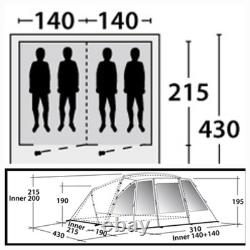 Outwell Oakland L 4 Berth Tent