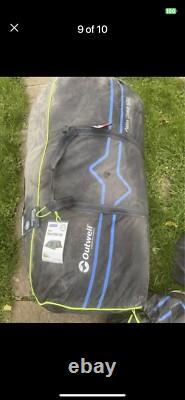 Outwell Palm Coast 600 Large Six Berth Man Family Camping Tent with extension