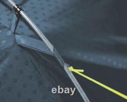 Outwell Rockwell 6-Person Poled Family Camping Tent (Blue)