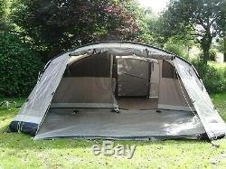 Outwell Tennessee 5 Family Tent Sleeps 4 Comfortably Inc. Carpet & Ground Sheet