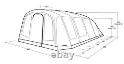 Outwell Tennessee 7 Air Tent 2025 in Blue