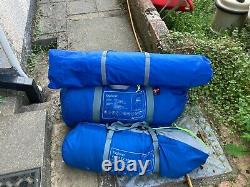 Outwell Tent 4person +extension (blue) used 5 times in perfect condition 25kg