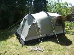 Outwell Trout Lake 4, 4 berth tunnel tent