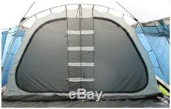 Outwell Utah 6 Tunnel Tent With Large Side Porch Area, Good Size Living Area