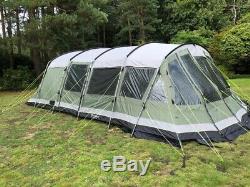 Outwell Vermont XLP large 7+ berth family tent PLUS large spacious side awning