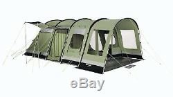 Outwell Wolf Lake 5 polycotton Tent Large premium Family Tent