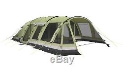 Outwell Wolf Lake 7 Tent. Large Family Tent + Ground Sheet. Technical Cotton