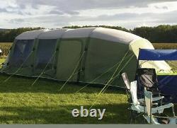 Outwell inflatable woodburg 6 berth family air tent (less Than 12 Months Old)