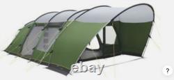 Outwell lakeside 600 large 6 person family tent with carpet, used just once
