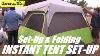 Ozark Instant Camping Tent Set Up And Folding Video