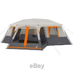 Ozark Trail 12-Person 3-Room Instant Cabin Tent with Screen Room