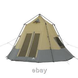 Ozark Trail 12' x 12' Instant Tepee Tent Sleeps 7 Tent Dome Sun Shade Portable