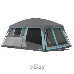 Ozark Trail 14' x 12' Half Dark Rest Family Cabin Tent Sleeps 12 People Large