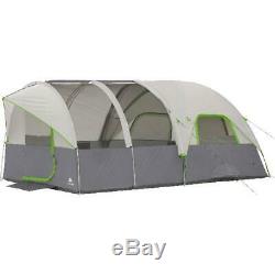 Ozark Trail 16' x 8' Modified Dome Tunnel Tent Sleeps 8 Outdoor Family Camping