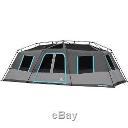 Ozark Trail 20' x 10' Dark Rest Instant Cabin Tent, Sleeps 12 Large Quick Set