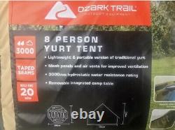 Ozark Trail 8 Person Yurt Tent Large Family Camping Tent Free & Fast Postage