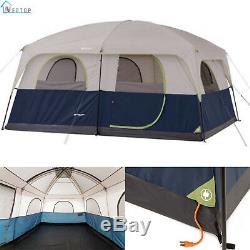 Ozark Trail Family Cabin Tent 10-Person Sleep Camping Outdoor Hiking Shelter New