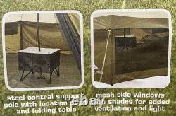 Ozark Trail Olive Green 8 Person Yurt Tent with Window Waterproof BRAND NEW