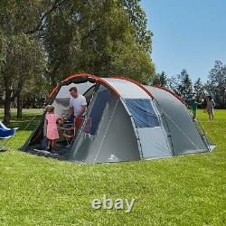 Ozark Trail Orange and Grey Tunnel Tent 6 Person Great For Staycation