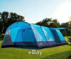 Peaktop 6 man tent, large tent, fully sewn in groundsheet, porch and 3 Bedrooms