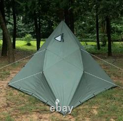 Pomoly Wolf Den 2.0 Bushcraft Shelter/Rhombus /Camping Tent /Green/ canvas