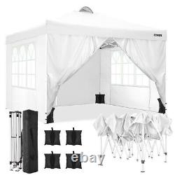 Pop Up Gazebo 3x3/3x6 Garden Tent Heavy Duty Waterproof Canopy withwithout Sides