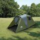 Popup Tent Instant Camping Backpacking Square Shelter With Vestibule Sun Shelter