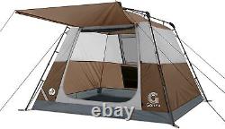 Portable Camping Hiking Tent Compact for 4 Person Durable Lightweight Waterproof