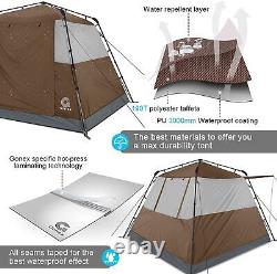 Portable Camping Hiking Tent Compact for 4 Person Durable Lightweight Waterproof