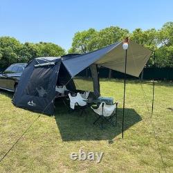 Portable Car Trunk Rear Tent For Camping Waterproof Car Awning Outdoor Tent UK