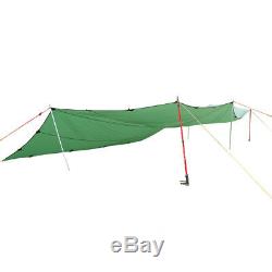 Portable Extra Large Tent Shelter Tarp Cover Waterproof Tarpaulin 4.5 x 6 M